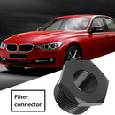 Universal Aluminum Alloy Automotive Car Threaded Oil Filter Adapter (F) A