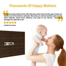 Sliding Cabinet Lock (8-Pack) | Multi-Purpose Baby And Child Protection Loc A9S7