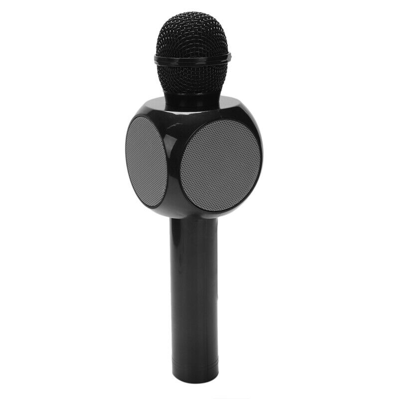 Wireless Bluetooth Ktv Speaker Mini Home Mic Microphone Fashion Flash Led L