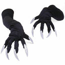 Halloween Costume Gloves with Nails Fingernails Gloves Claws C8T4