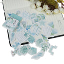 46pcs/box Mint Summer Diary Stickers Paper Lables DIY Gifts Packaging DecorSEJ!E