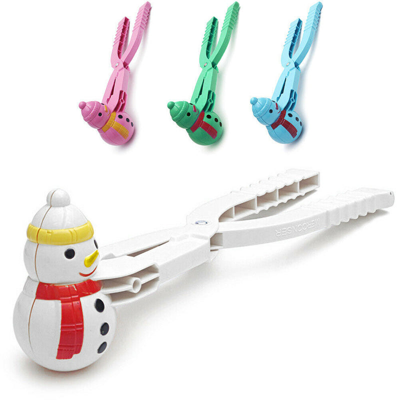 5pcs Cute Snowman Snowball Clip Anti-Freeze Snowball Molds Kit Color Random