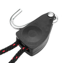 Pulley Ratchets Kayak and Canoe Boat Bow and Stern Rope Lock Tie Down Strap