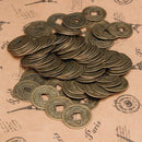 100PCS Feng Shui Chinese QING Song Coins / Lucky Ching Coin for Fortune New