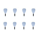 8pcs Cutting Styling Hairspray Shield Hairdressing Protector Shield Blue