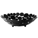 Modern Creative Fruit Basket Bowl Kitchen Counter, Large Openwork Metal Iro