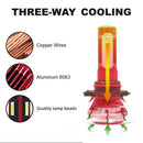 2pcs Car Auto Motorcycle 3000K 6000K 8000K 4200LM COB LED Fog Tail Light Bulbs