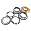 6Pcs Steering Rod Fork Bearings Kit Fits for Yamaha PW50 1981-2013 Rod Fork