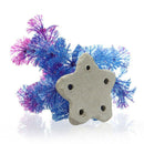 11cm Artificial Plastic Water Plants Fish Tank Aquarium Decoration Purple B Q9S8