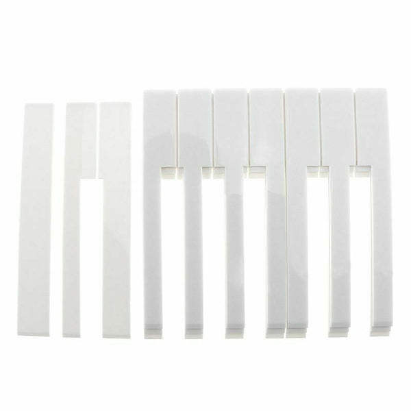 52pcs Piano Accessories Piano Keytop Repair Parts with White Color for Pian