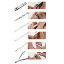 Nail Pedicure Set Professional 16 in 1 Stainless Steel Nail Cutting Machine N9O8