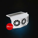 Car Fan Ventilation Solar Car Three Hood Auto Exhaust Fan Radiator Solar Ca