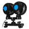 Car Fan Car Fan Rear Seat Adjustment Suction Cup Car Cooling Fan Powerful Q P8T8
