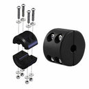 Universial ATV UTV Winch Split Cable Hook Stopper Set Black Rope Rubber ULV