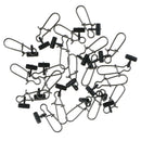 40Pcs Heavy Duty Fishing Sinker Slides Fishing Snap Sinker Slider Connector