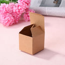 50pcs Thick Kraft Paper Bag Candy Box DIY Gift for Wedding Birthday Party