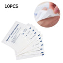 10X/SET Non-Woven Adhesive Wound Dressing Band Aid Bandage Flowery