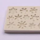 Christmas Snowflake Pattern Silicone Mold Chocolate Cake Baking Non-StickB Hn
