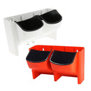 Pack of 2 Plastic Self Watering Stackble Wall Planter, Vertical Living Wall