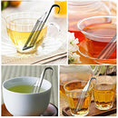 4 Pack Tea Infuser Stainless Steel Tea Strainer Filter Pipe Stick Steeper W