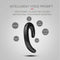 Ear-hook True Wireless Headphone Headset Mini Bluetooth Wireless Earphone