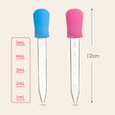5ml Non-toxic Medicine Feeder Liquid Medicine Dispenser 12cm Dropper Type