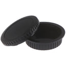 1Set Rear Lens Cap + Body Cover for Canon Camera DSLR SLR EOS EF EF-SAT3C