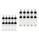 200pcs  Tattoo Paint Airbrush Ink Pigment Empty Bottles LDPE Plastic 30/60ml