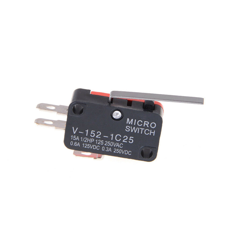 5x V-152-1C25 Straight Hinge Lever AC DC Micro Switch Limit Switch Hot!