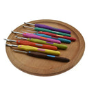1X(9Pcs/Set Sewing Needles Aluminium Crochet Hooks Needles Knit Weave Craft