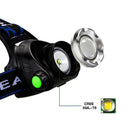 T6 LED 18650 Headlamp Headlight Flashlight ZOOM Head Light Torch Lamp S4F5 R2V2