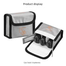 3 Battery Pack Storage Bag Explosion-Proof Pouch for DJI Mavic Mini