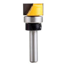 Flush Trim Hinge Mortise/Template Router Bit 8mm Shank 3/4" Bearing Dia.