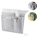 Bedside Caddy Felt Bedside Storage Organizer With Extra Pocket For Bedroom