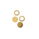 20PCS 20mm Piezo Elements Sounder Sensor Trigger Drum Disc 6.5KHZ Copper LJ