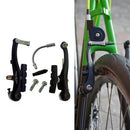 Mountain Road Bike Brake V Brake Front Rear Pair Set Replacement &V Brake Aapter
