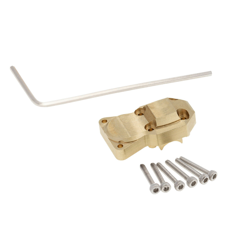 Brass Diff Cover Counterweight for Axial SCX24 AXI90081 AXI00001 1:24 RC Car