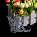 Nice Butterfly fairy Scrapbook DIY album Card Metal Die Cut Stencil crafts FT