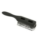 2 Pieces Black Salon Barber Anti-Static Hairdressing Hair Styling Comb Brush