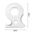 Outdoor Stainless Steel Flint Blades Survival Tools Bottle Opener Cutter