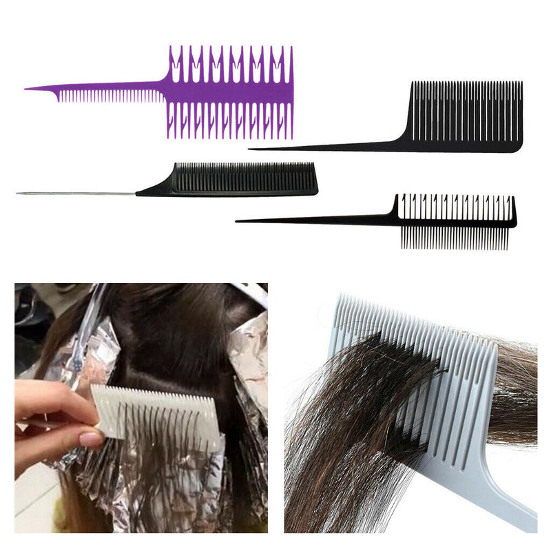 Rat Tail Sectioning Foiling Comb For