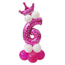 Number balloon 0 - 9 latex balloon huge number balloon balloon foil baby gi I6R9