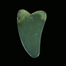2Pcs Natural Jade Board Scraping Tool Gua Sha Facial Care Massagers Health Pg