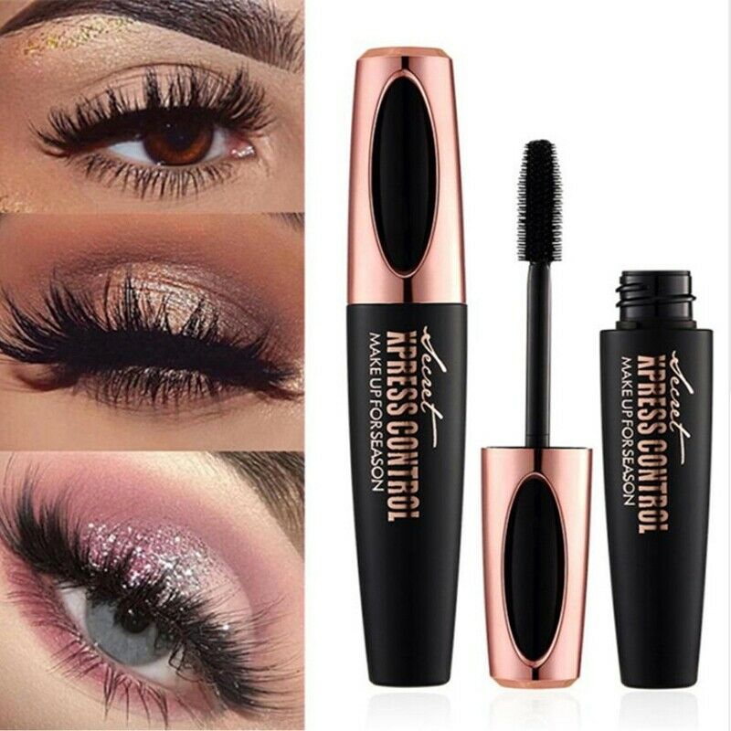Ibcccndc 4d Silk Fiber Lash Mascara Curling Volume Eyelashes Waterproof Liq C1U5