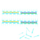 80X 4 size Dental Interdental Wedge Matrix Wedge Matrice Plastic Dentist ToolsME
