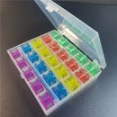 25pcs Colorful Plastic Shutter Spools Core Sewing Machine Bobbins Thread Spools#