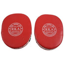 2X Blade Pads Boxing Training Chocks Hand Pads Kickboxes Kick Pads Red Z5S2
