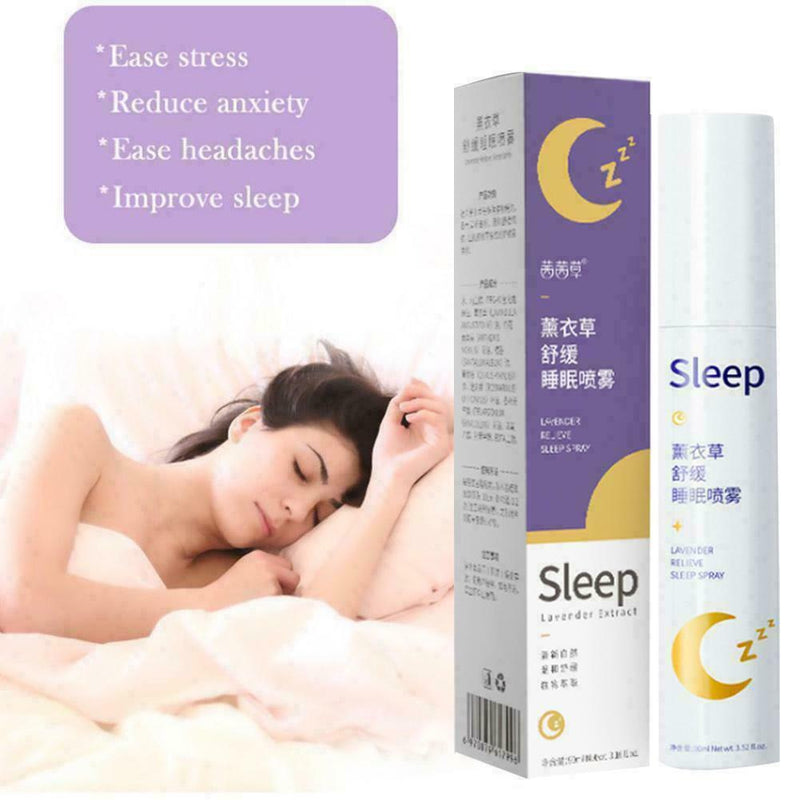 Lavender Deep Sleep Pillow Spray, 95ml Natural Lavender Z0E2