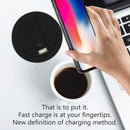 1X(Embed Desktop Fast Wireless Charger Furniture Office Table Desk Mounted