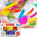 Kids Paints Brushes Sponge Painting Brush Finger Paints For Children H3W4